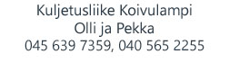 Yhtymä Olli ja Pekka Koivulampi logo